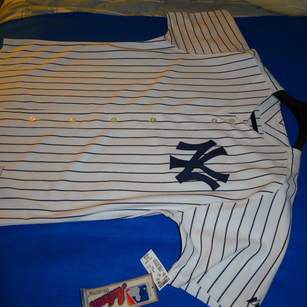 New York Yankee Jeter jersey.  Authentic